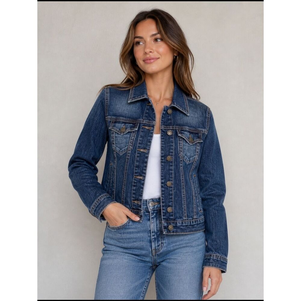 Tommy Hilfiger Trucker Denim Jean Jacket - Size XS